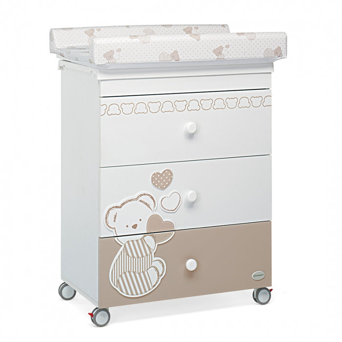 Foppapedretti sweetfamily fasciatoio legno bianco - 58974