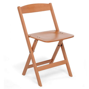 Sedia pieghevole luna noce