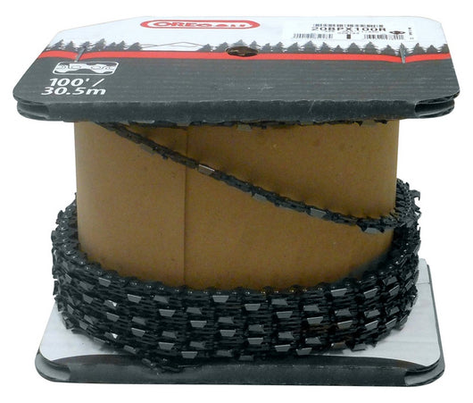 catena per motosega  semi-chisel spessore mm. 1,3 - passo 3/8 - rotolo mt.  cod:ferx.vit35010