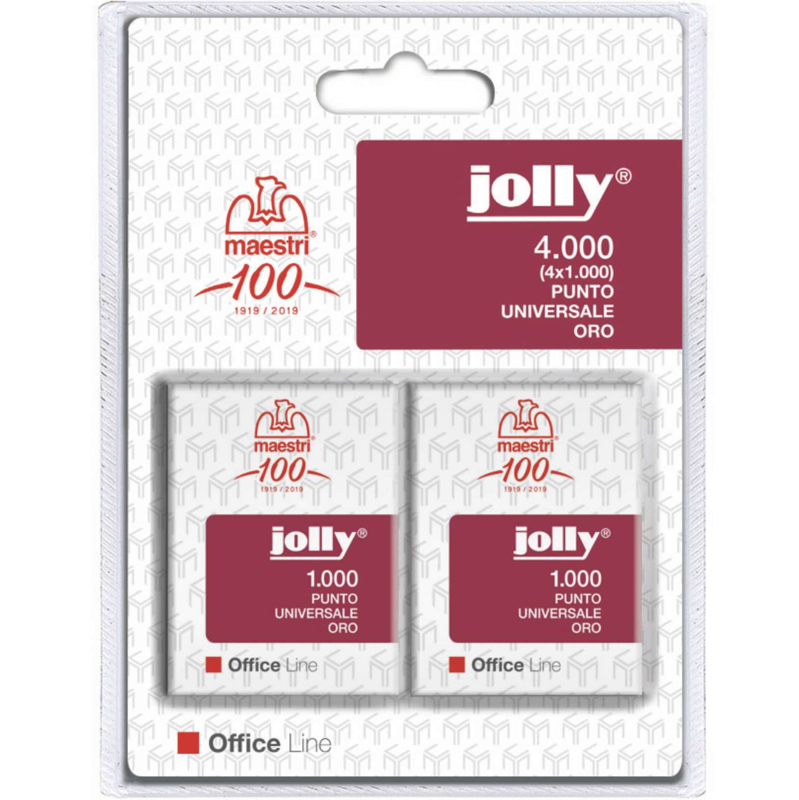 PUNTI JOLLY ORO 4X1000 BL.