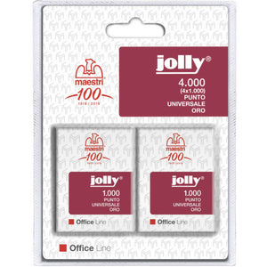 PUNTI JOLLY ORO 4X1000 BL.