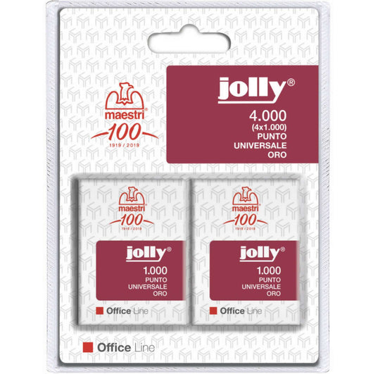 PUNTI JOLLY ORO 4X1000 BL.