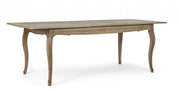 Tavolo Allungabile da Pranzo 180/225x90,4x76 cm in Legno