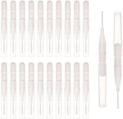 Kit di pennelli per sopracciglia 20 pezzi - Applicatori micro - Strumento per il trucco - Estensioni ciglia - Pennello pratico - Disegno a 360 gradi - Pennelli per trucco