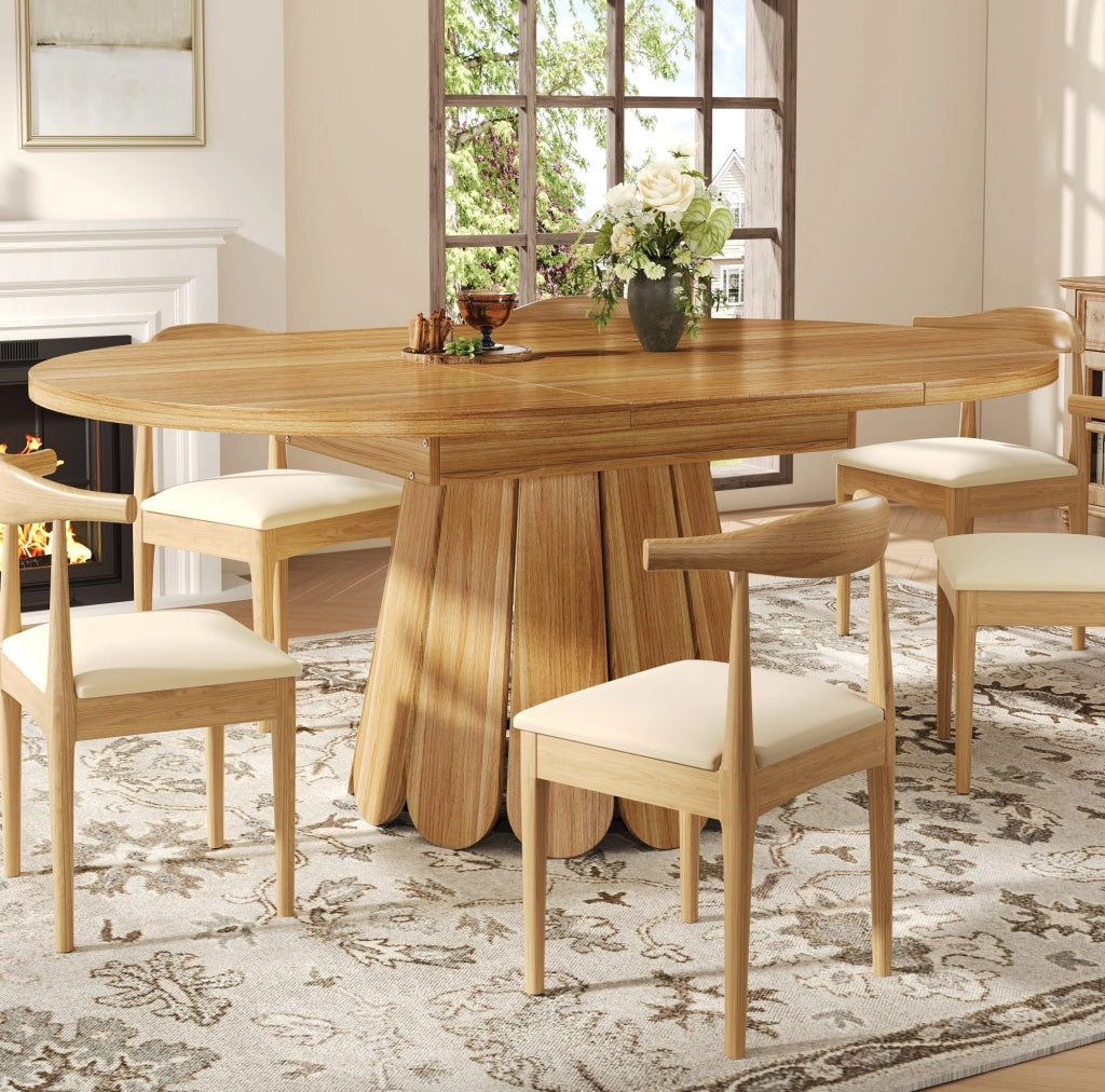 Tavolo da pranzo allungabile 118(158)x118x76.8 cm; MDF e metallo marrone
