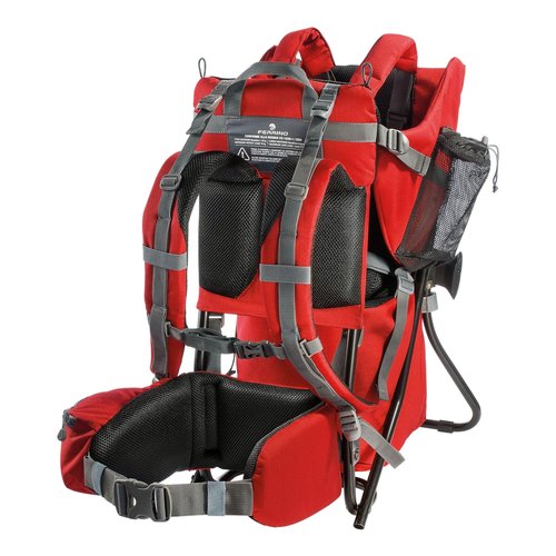 Zaino trekking ferrino 72154arr caribou porta bimbo rosso