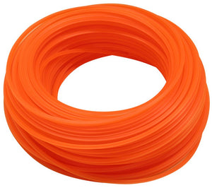 filo quadrato per decespugliatore terminator col. arancio mm. 3,0x46 mt. cod:ferx.vit27655
