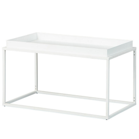 kit tavolo metallo cm.80x45x45h bianco cod:ferx.80144