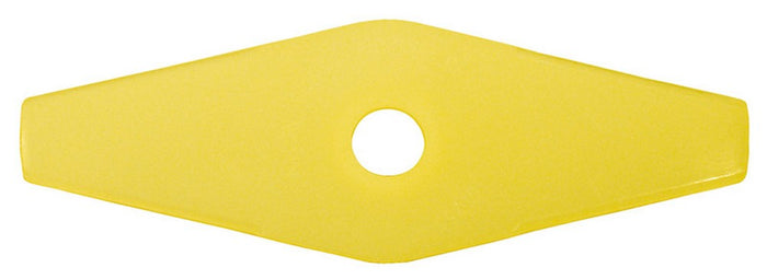 disco in nylon a 2 denti per decespugliatore ï mm. 250 cod:ferx.vit13436