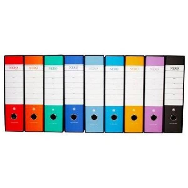 Cf12registratori prot 8cm azzurro - 0201150AZ