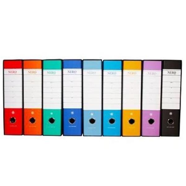 Cf12registratori comm 8cm arancio - 02011560AR