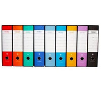 Cf12registratori prot 8cm blu scuro - 0201150BS