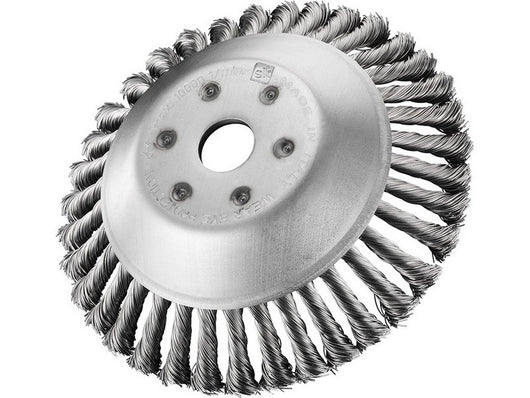 spazzola per decespugliatore extreme fili acciaio ï mm. 170 cod:ferx.vit52271