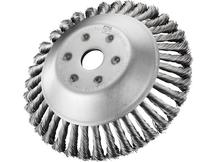 spazzola per decespugliatore extreme fili acciaio ï mm. 200 cod:ferx.vit52272