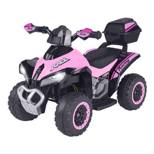 Moto quad 6v globo 42899 espidko rosa