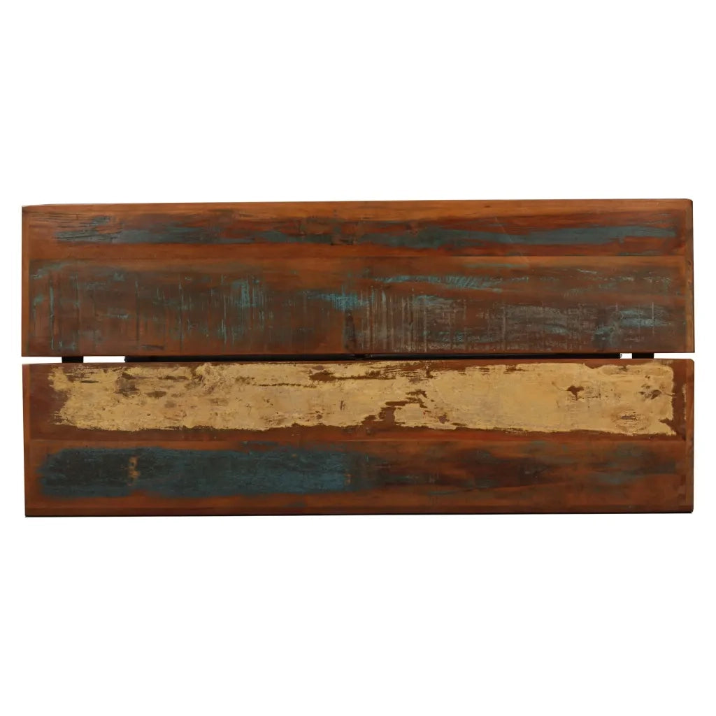 Tavolino da Bar in Legno Massello di Recupero 150x70x107 cm 245441