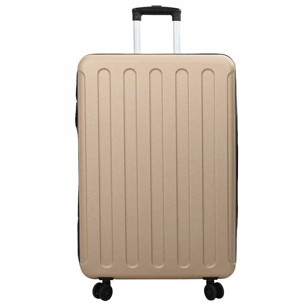 Valigia con blocco Champagne 50 x 30 x 76 cm Plastica ABS CFW2677038