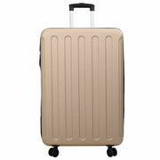 Valigia con blocco Champagne 50 x 30 x 76 cm Plastica ABS CFW2677038