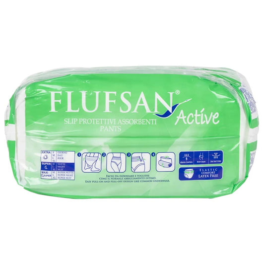 Flufsan Mutande per Incontinenza per Adulti 14 pz Taglia L 4008046