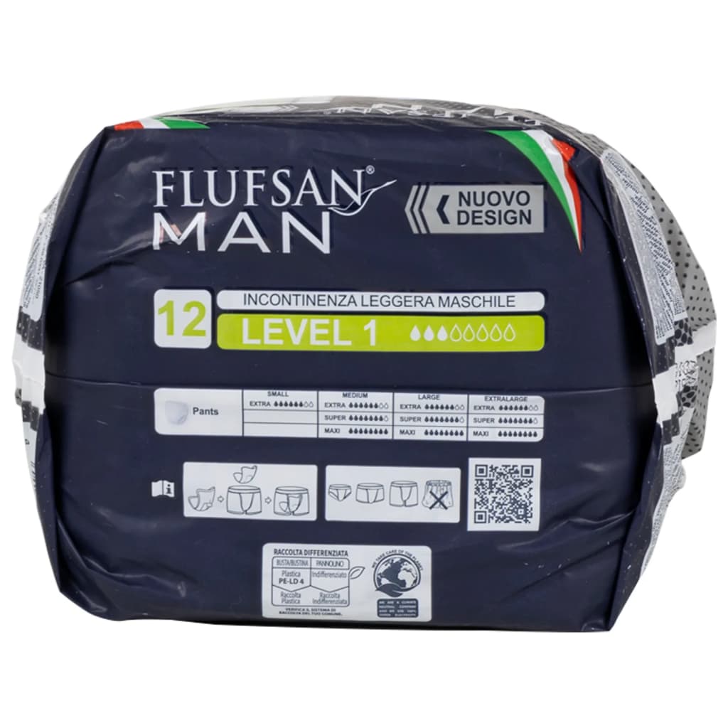 Flufsan Protezioni Assorbenti da Uomo Livello 1 96 pz 4008048