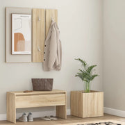 Set di Mobili da Corridoio Rovere Sonoma in Legno Multistrato 3082056