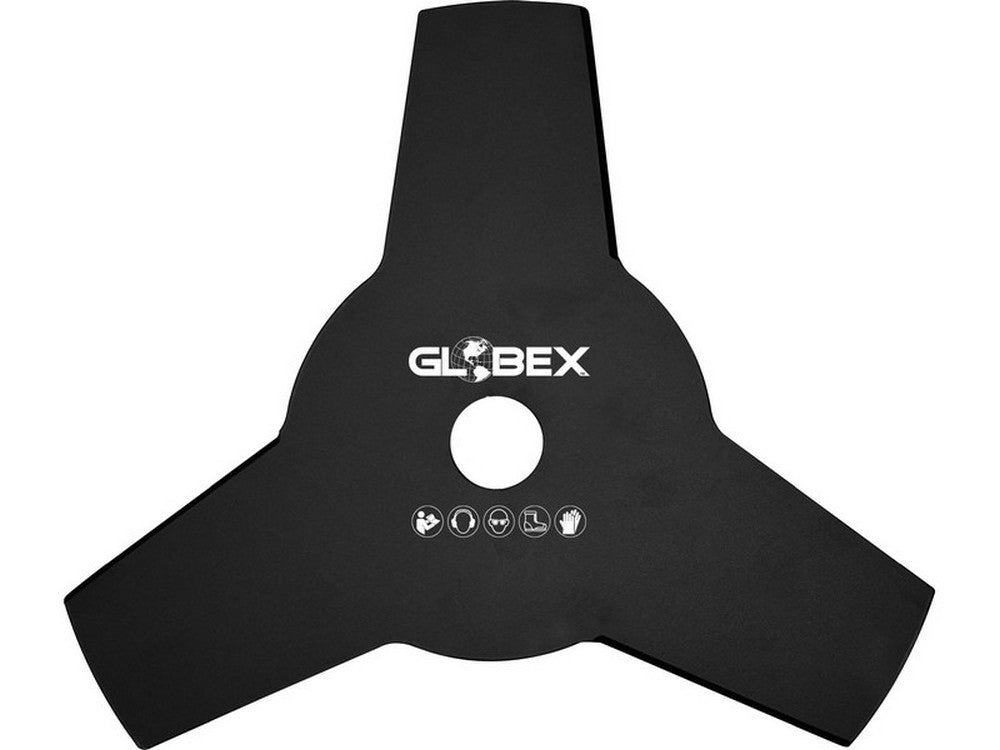 disco in acciaio a 3 denti per decespugliatore ï mm. 255 cod:ferx.vit52407