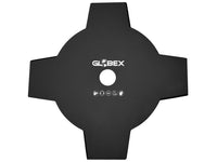 disco in acciaio a 4 denti per decespugliatore ï mm. 255 cod:ferx.vit52413