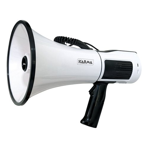 Megafono karma gt 1231bt 30w white e black - 8015439012311
