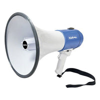 Megafono karma gt 1227li 25w con sirena e fischietto white e blue