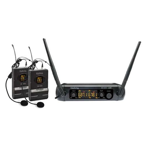 Kit microfoni ad archetto black set 8202lav - 8015439282035