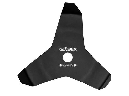 disco in acciaio ricurvo a 3 denti per decespugliatore ï mm. 300 cod:ferx.vit52411