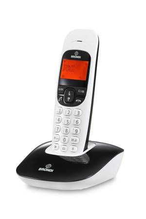 Telefono cordless brondi nice nero/bianco - BRONICEW/BK