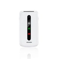 Brondi president 7,62 cm (3) 130 g bianco telefono cellulare basico - 10275071
