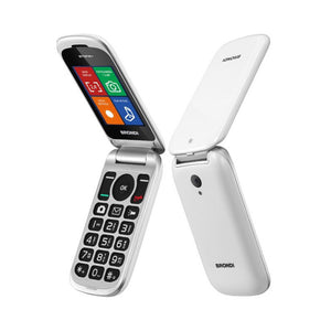 Telefono cellulare dualsim brondi stone+  white italia - 10278081