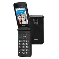 Cellulare brondi window 2 duos black metal italia