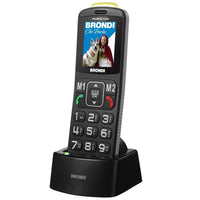 Brondi amico flash nero easy phone - BRAMFLASHN