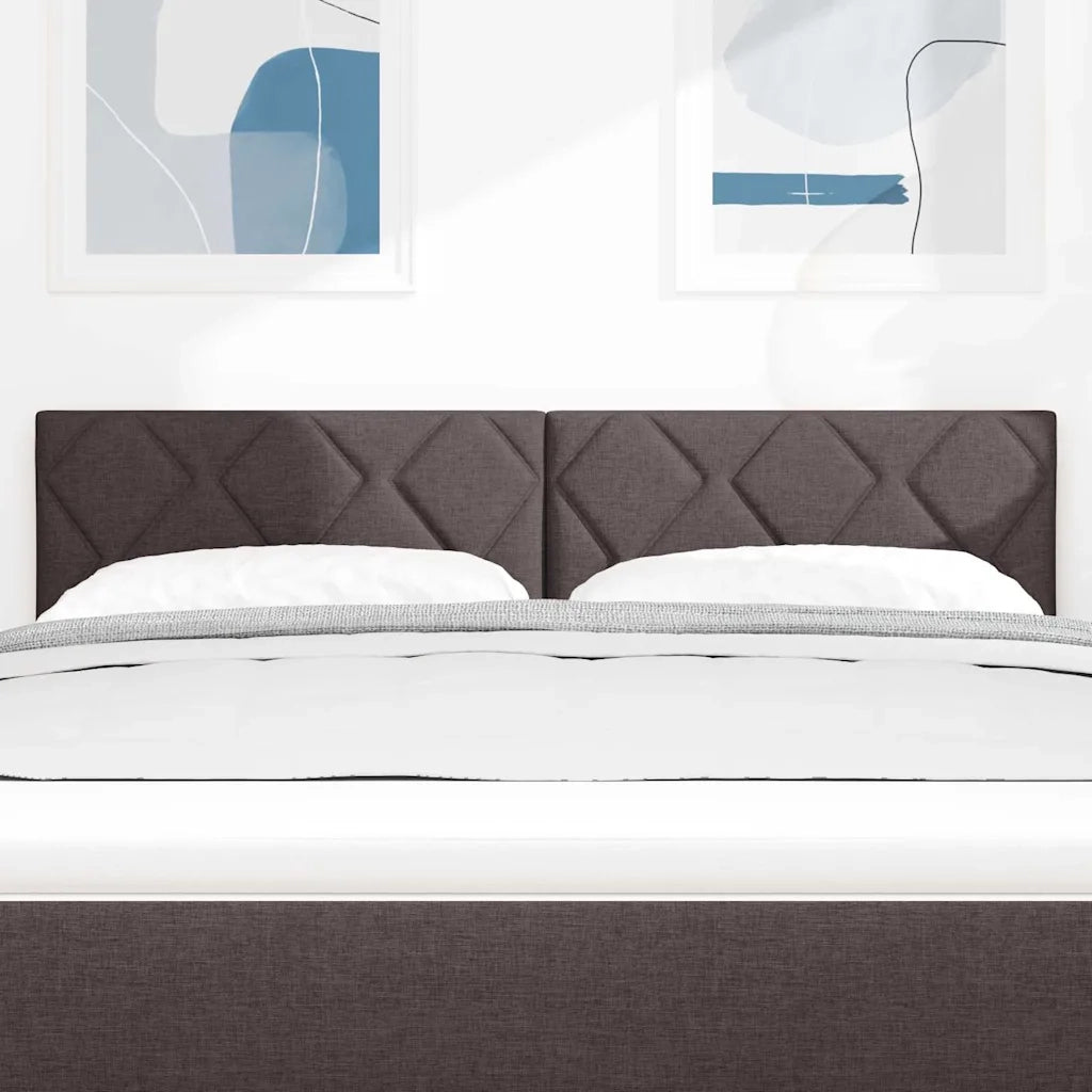 Testiera LED Grigio chiaro 160 cm Tessuto 3338229