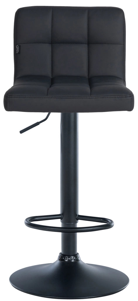 2er Set Barhocker Feni Kunstleder schwarz