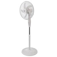 Ventilatore bimar vp43t stand fan with remote control white