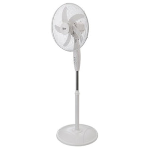 Ventilatore bimar vp43t stand fan with remote control white