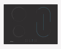 Candy timeless ch74bvt nero da incasso 70 cm ceramica 4 fornello(i) - 33801783