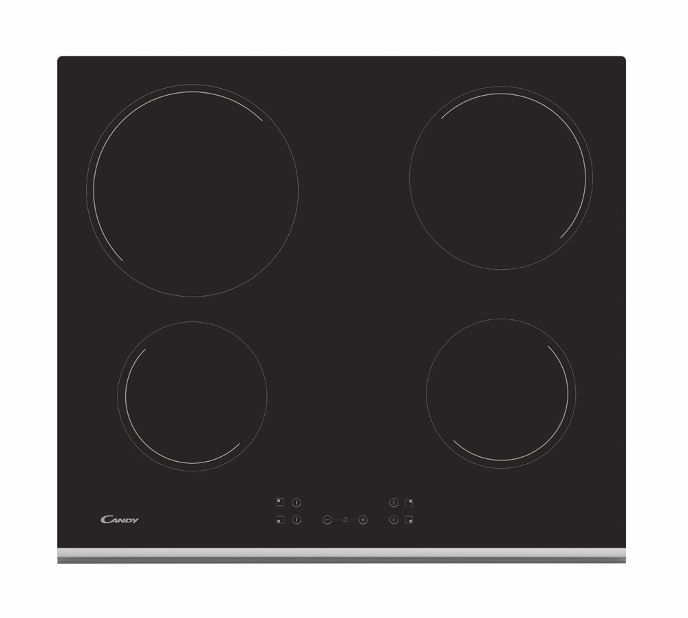 Candy timeless ch64xb nero da incasso ceramica 4 fornello(i) - 33801795