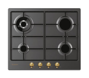 Candy classic chw6br4wgtgh antracite da incasso 59 cm gas 4 fornello(i) - 33801982