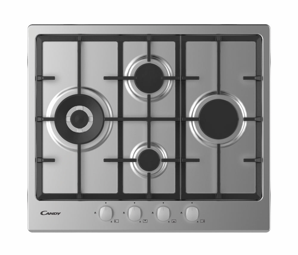 Candy idea chg6d4wx acciaio inox da incasso 60 cm gas 4 fornello(i) - 33801985
