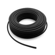 Alcapower Bobina Cavo Elettrico Unipolare 1x6mm² 50m Nero, 1500V DC, Resistenza 3.39 Ohm/Km, Ideale per Impianti Fotovoltaici e Industriali
