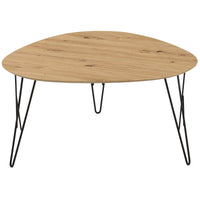 tavolino tampa 80x78x41 struttura metallica/antracite cod:ferx.8017