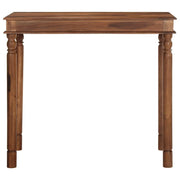Tavolo da Bar 120x60x107 cm in Legno Massello di Acacia