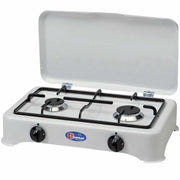 FORNELLO PARKER 2 FUOCHI ART 26 GRIGLIA PIATTINA A GAS METANO - PARKER
