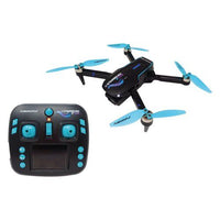 Drone ods 40037 radiofly starbrush cam 8 funzioni rc 2,4 ghz  nero e a