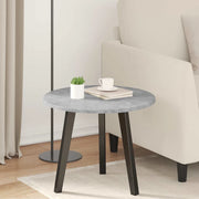 Piano del tavolo Grigio cemento Ø 50 x 1,5 cm Legno multistrato 880394